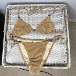 Billabong Suede Bikini XS